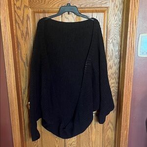 Elegant Black Women's Sweater